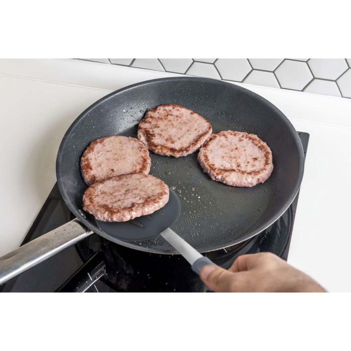 Flexible Wide Slotted Spatula