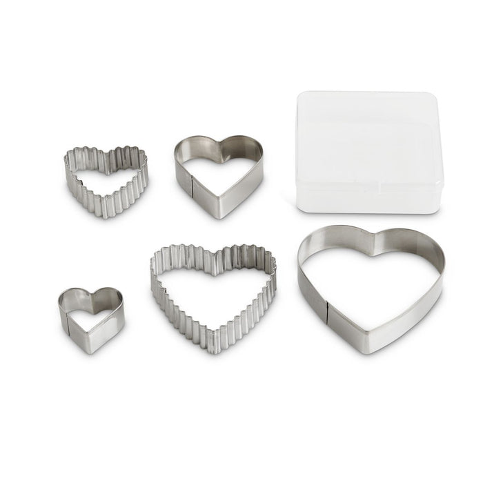Mrs. Anderson's Cookie Cutters With Storage Container - Set Of 5
