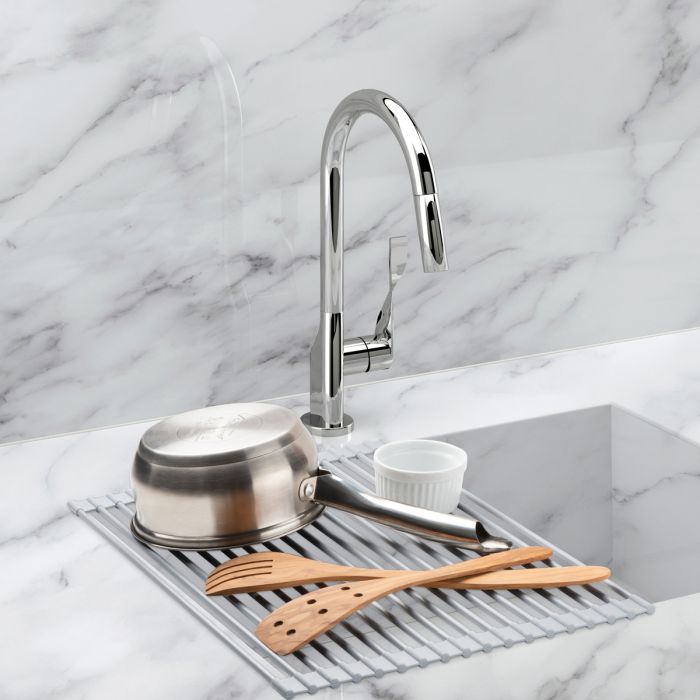 Over The Sink Rolling Drying Rack