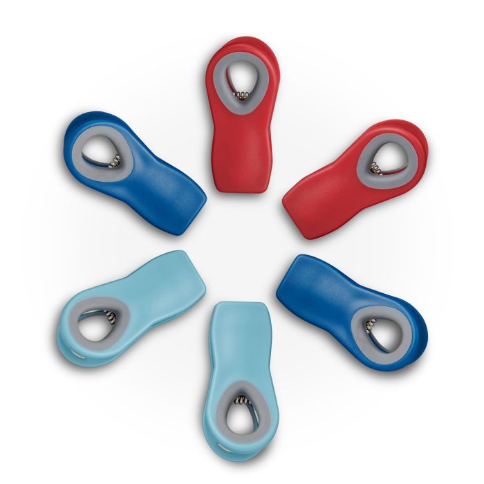 Assorted Magnetic Bag Clips Set