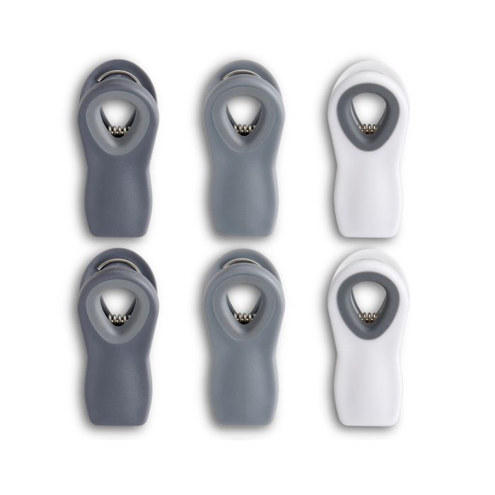 Set Of 6 Magnetic Clips