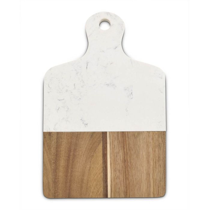 Marble & Wood Cheeseboard
