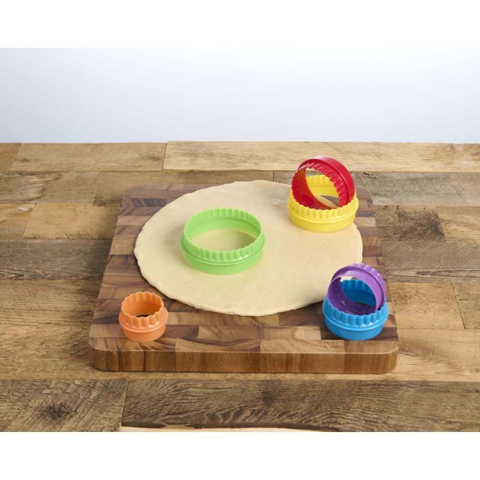 Double Sided Round Cutters - Set Of 6