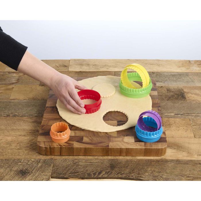 Double Sided Round Cutters - Set Of 6