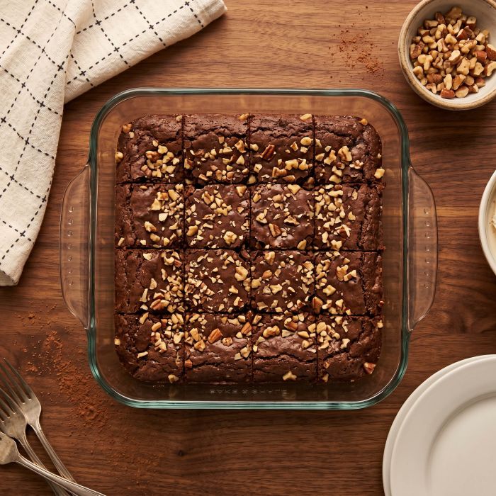 Glass Brownie Pan