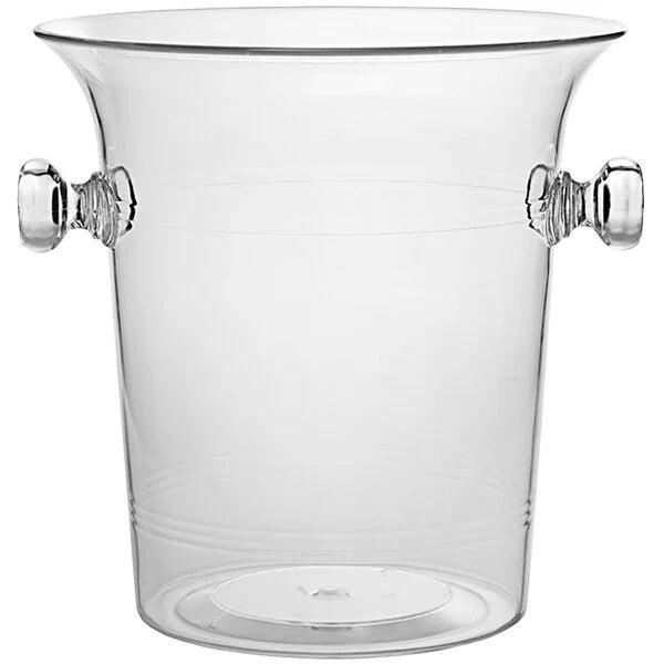 Franmara Vino 4 Qt. Clear Single Bottle Acrylic Bucket