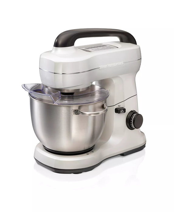 Hamilton Beach Stand Mixer With 4-Quart Stainless Steel Bowl