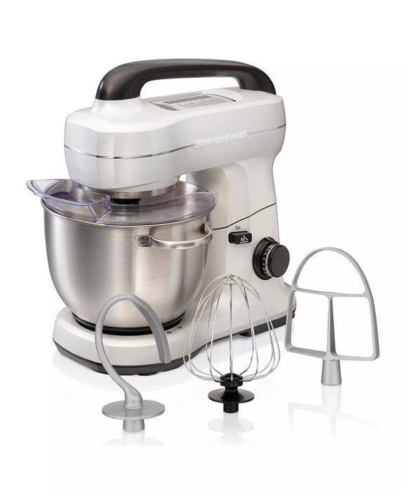 Hamilton Beach Stand Mixer With 4-Quart Stainless Steel Bowl