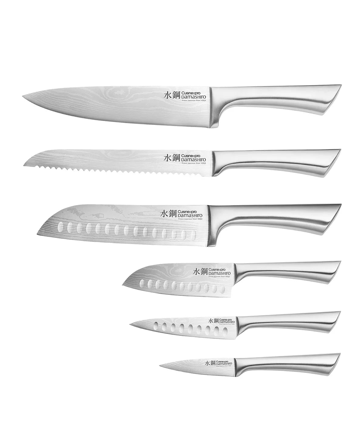 7-Piece Damashiro Kin Knife Block Set — BDC Living
