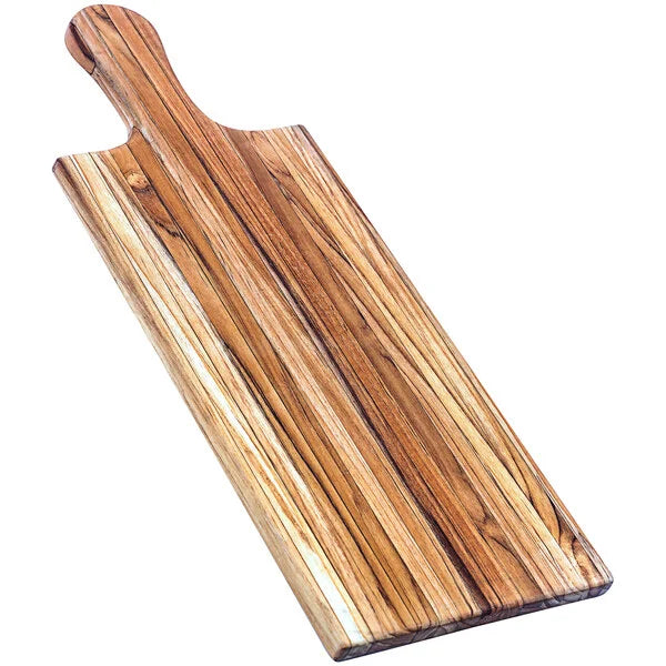 Teak Wood Serving Board w/Handle
