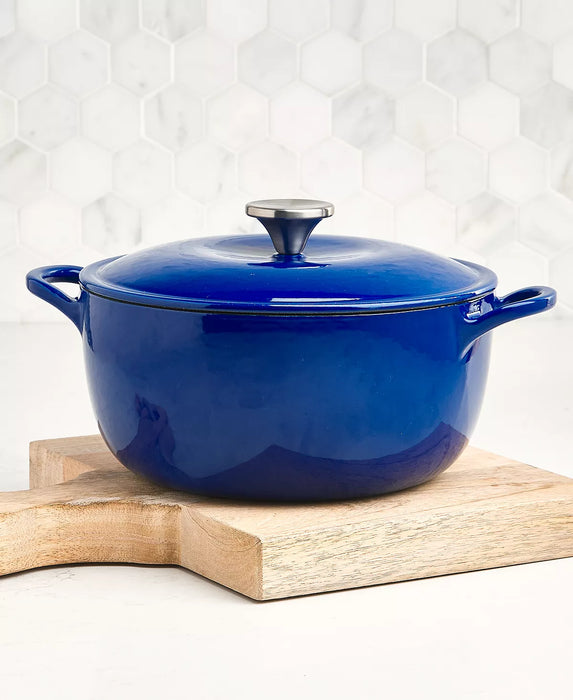 Enameled Cast Iron 4-Quart Round Dutch Oven