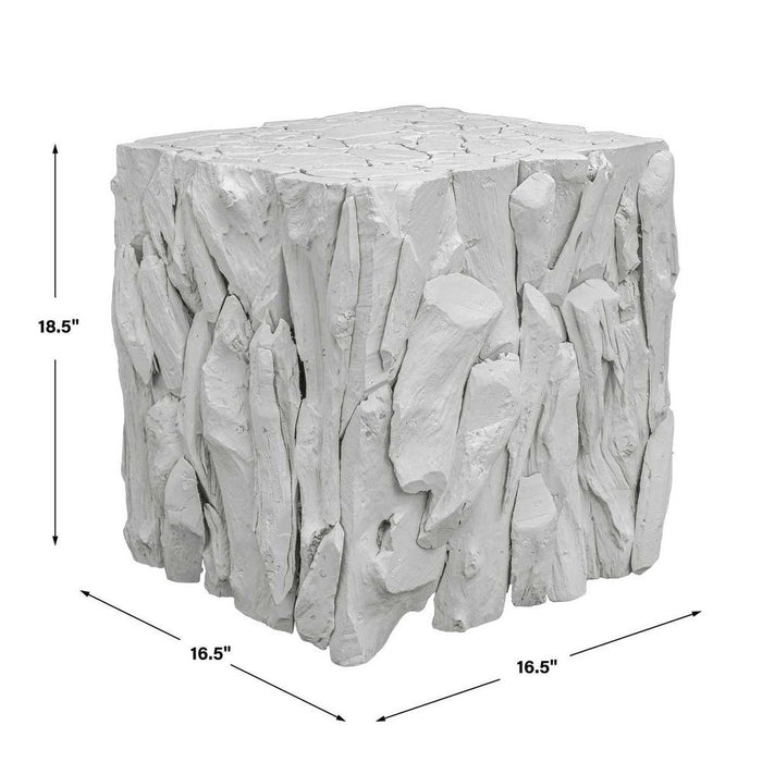Teak Root Bunching Cube