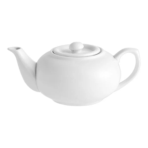 Acopa Porcelain Teapot w/Sunken Lid