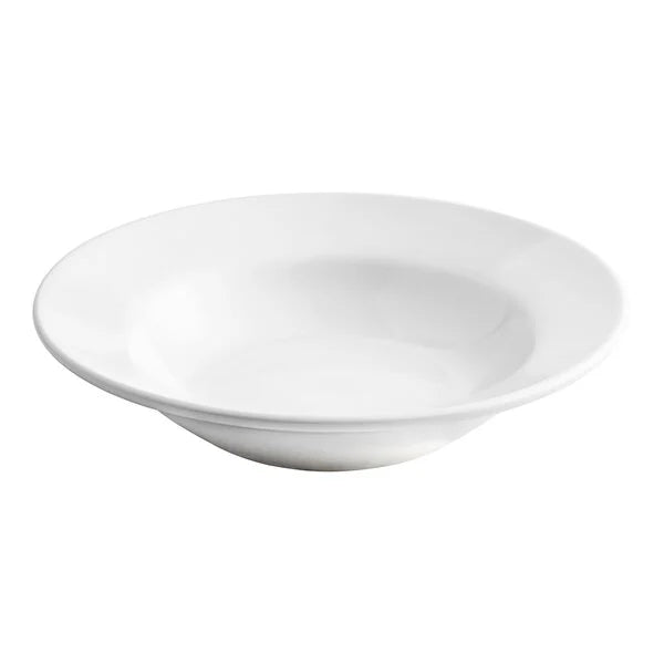 Acopa Rolled Edge Stoneware Soup & Pasta Bowl