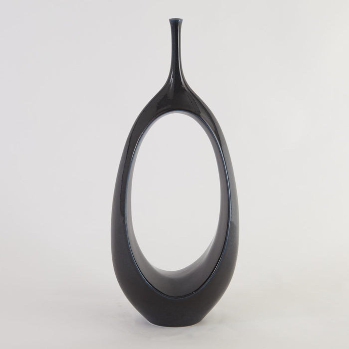 Open Oval Ring Vase