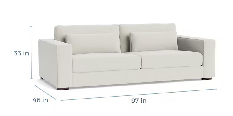 Moby Track Arm Sofa