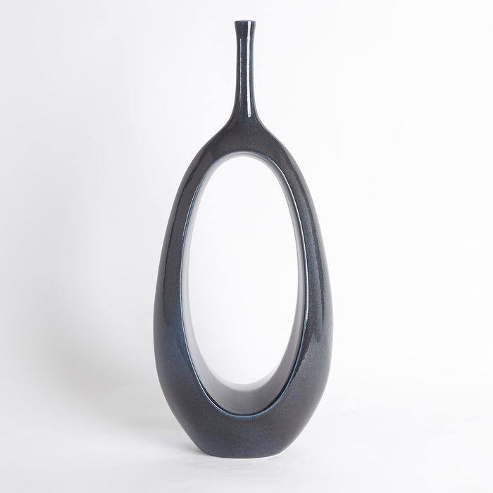Open Oval Ring Vase