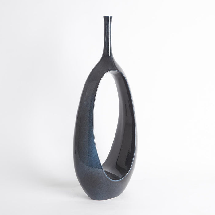 Open Oval Ring Vase