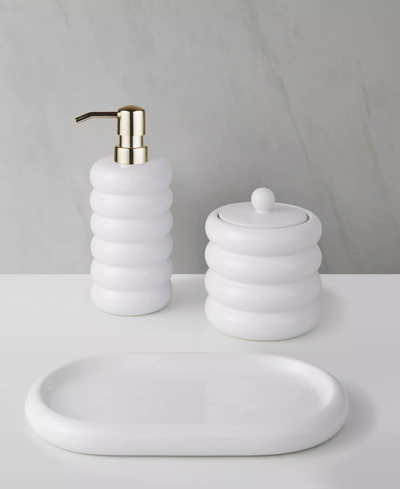 Zoe Ceramic 3pc. Bath Accessory Set
