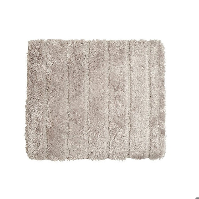 Luxe Large Taupe Bath Mat