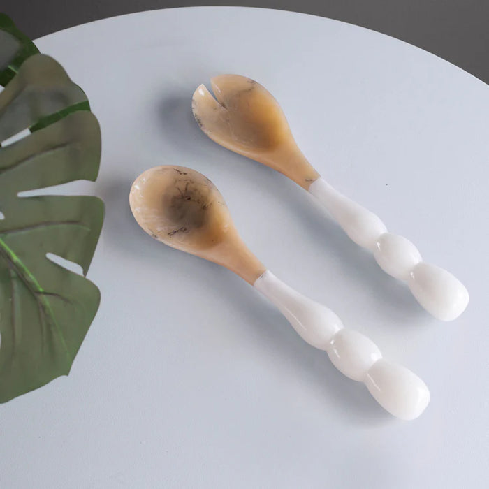 Resin Rio Bubble Salad Servers
