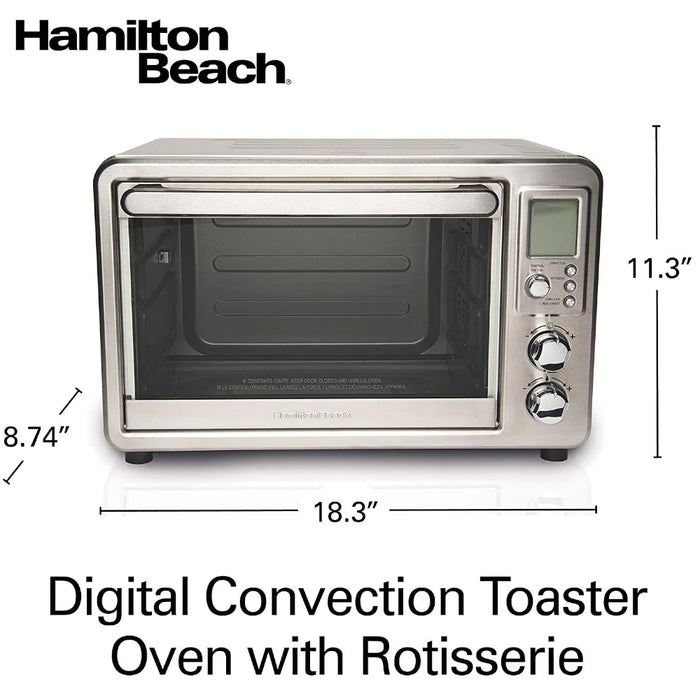Hamilton Beach Digital Air Fryer Oven