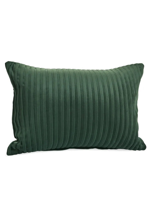 Velvet Green Poly Pillow