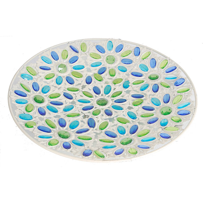 Blue & Green Iron Bead Tray