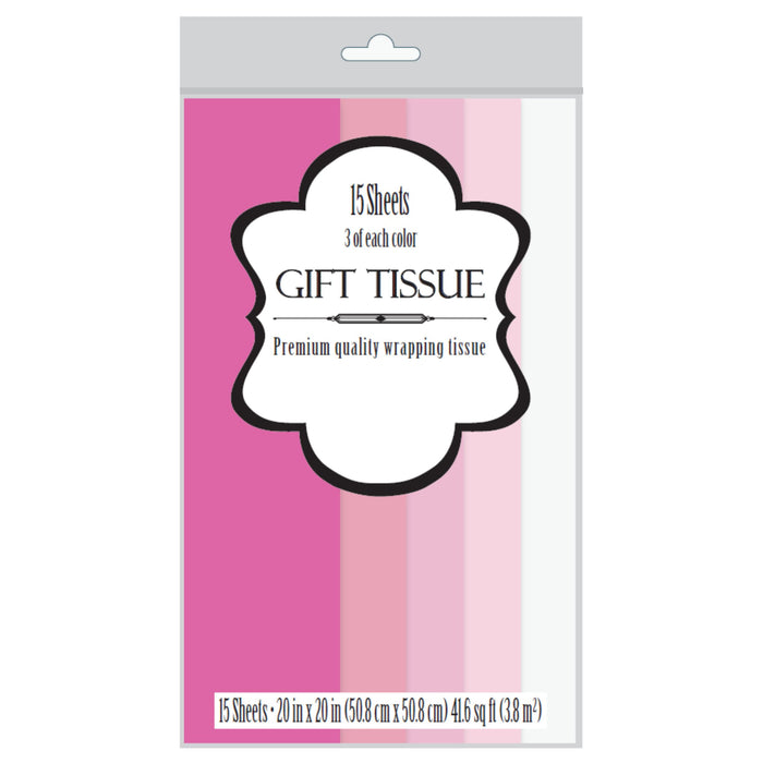 15ct. Shades Of Girl Tissue Paper