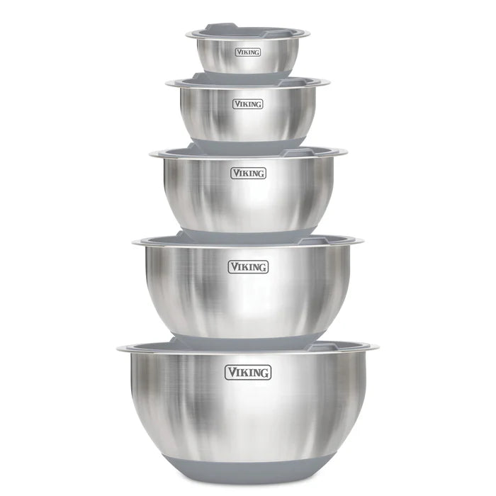 10pc. Viking Mixing Bowl Set w/Lids