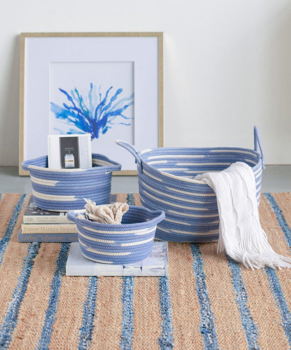 Navy Blue Basket