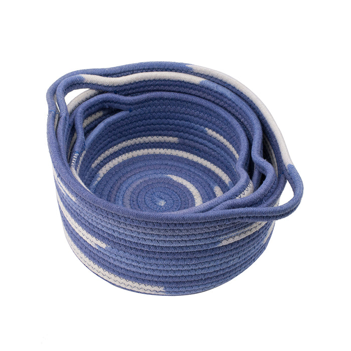 Navy Blue Basket