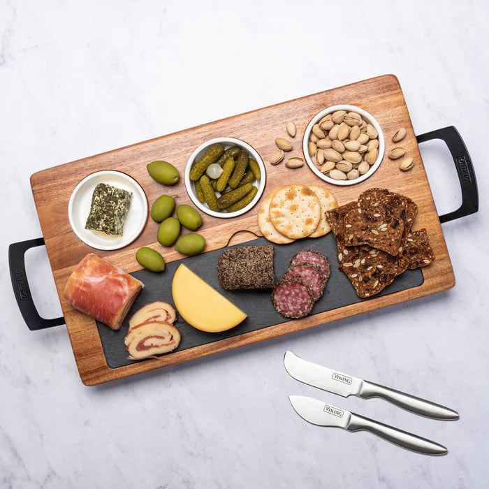 Viking 7pc. Slate Cheese Board Set