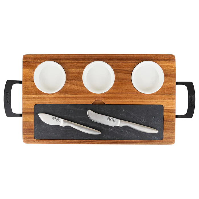 Viking 7pc. Slate Cheese Board Set
