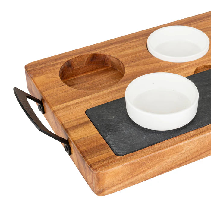 Viking 7pc. Slate Cheese Board Set