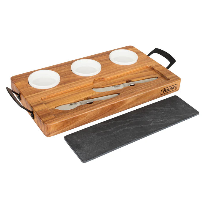 Viking 7pc. Slate Cheese Board Set