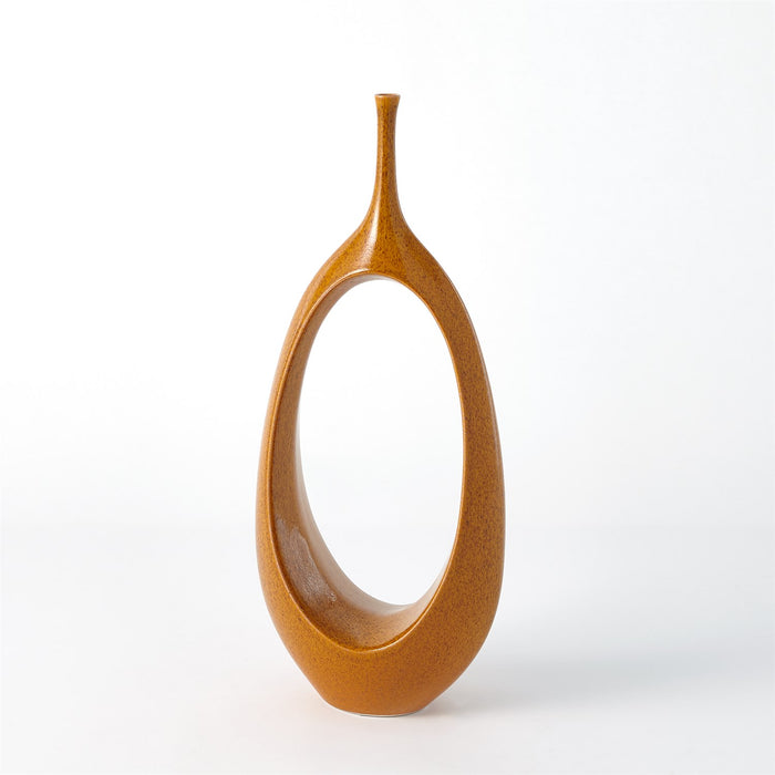 Open Oval Ring Vase