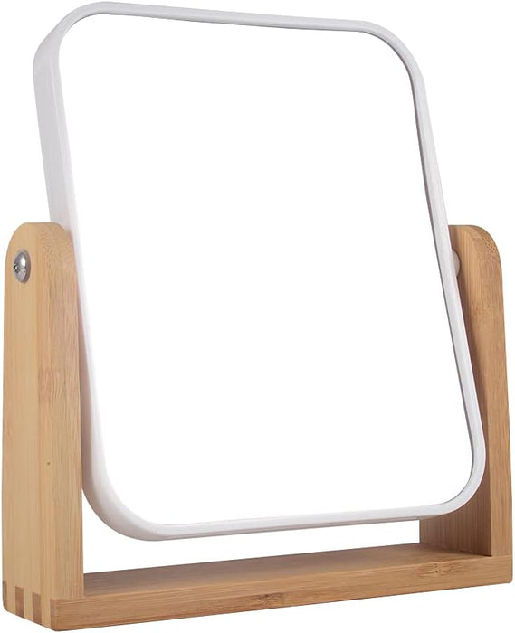 Bamboo Stand w/Vanity Mirror