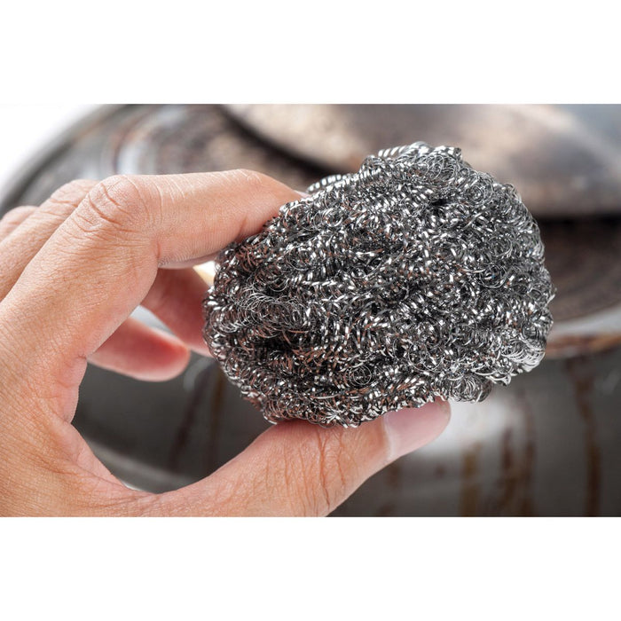 HIC Non-Scratch Scourers And Dish Scrubbers - Set Of 3