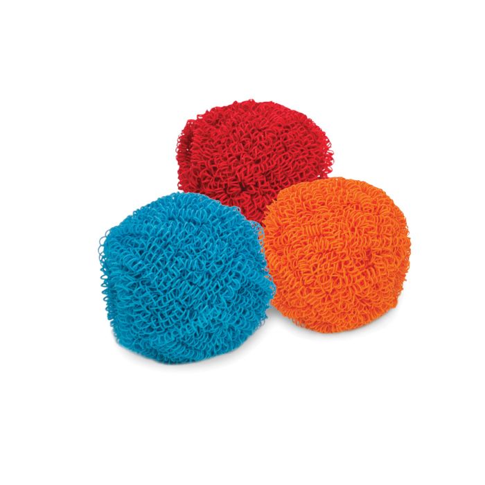 Set Of 3 Colored Scourers