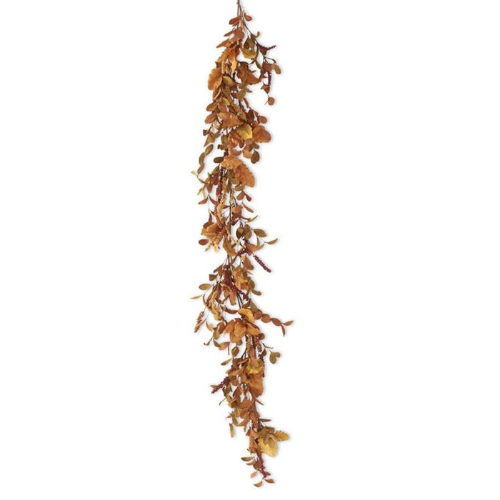 Rust & Brown Garland w/Burgundy