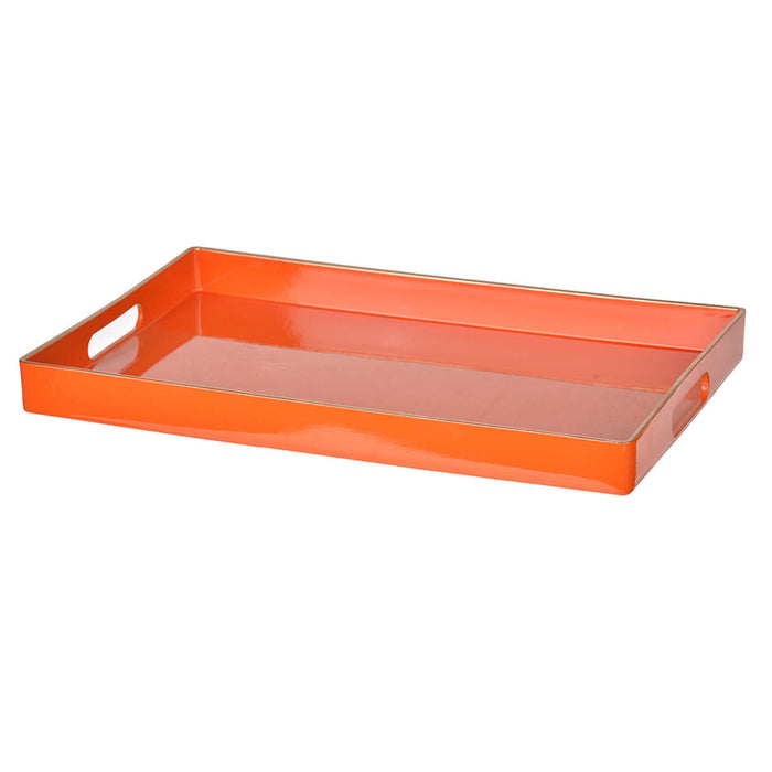 Orange Mimosa Rectangular Tray