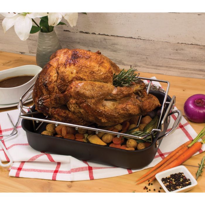 V-Shaped Roasting Rack