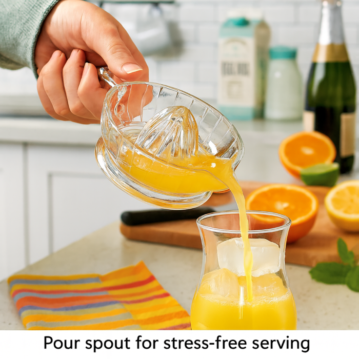 Glass Citrus Juicer