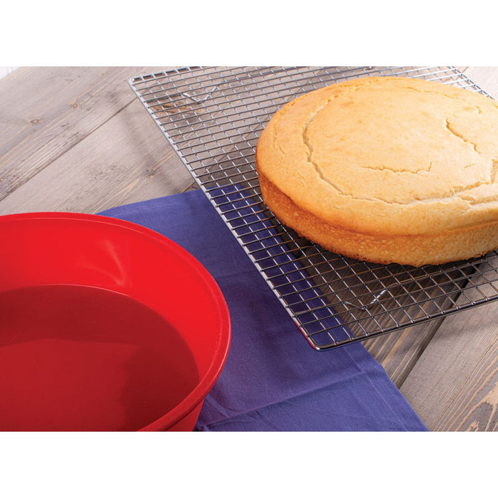 Mrs. Anderson's Baking Silicone Round Cake Pan