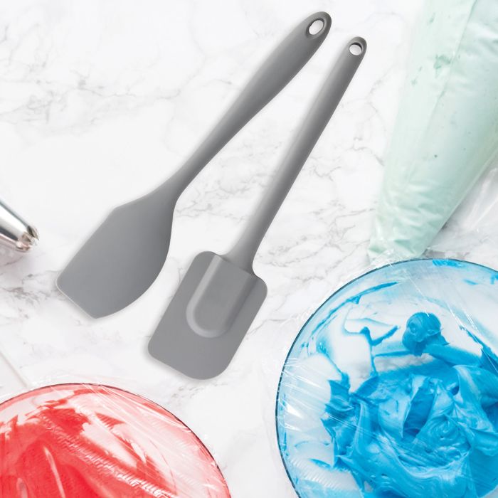 Silicone Scraper Spatula - Grey
