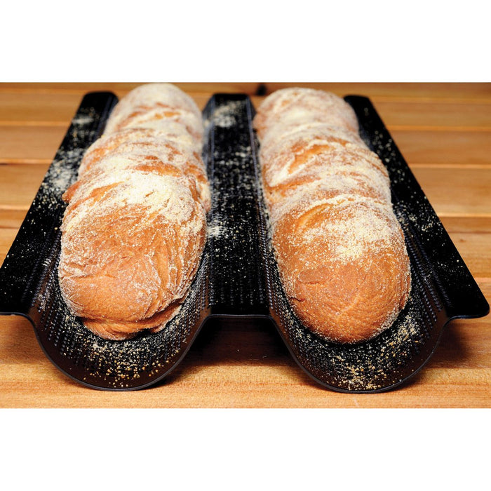 Mrs. Anderson's Baking Non Stick Double Baguette Pan