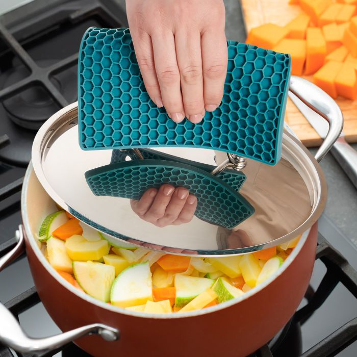 Honeycomb Trivet - Turquoise