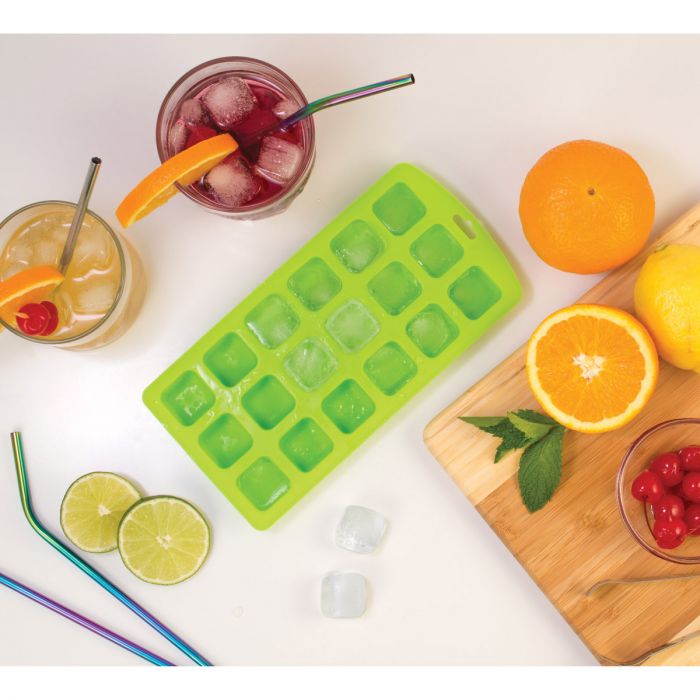 HIC Kitchen Silicone 18-Hole Ice Tray