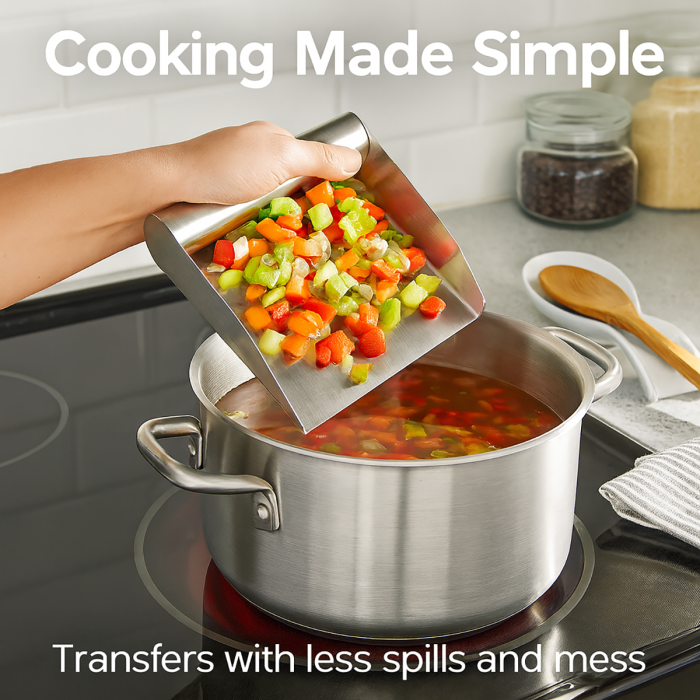 Stainless Steel Food Scoop